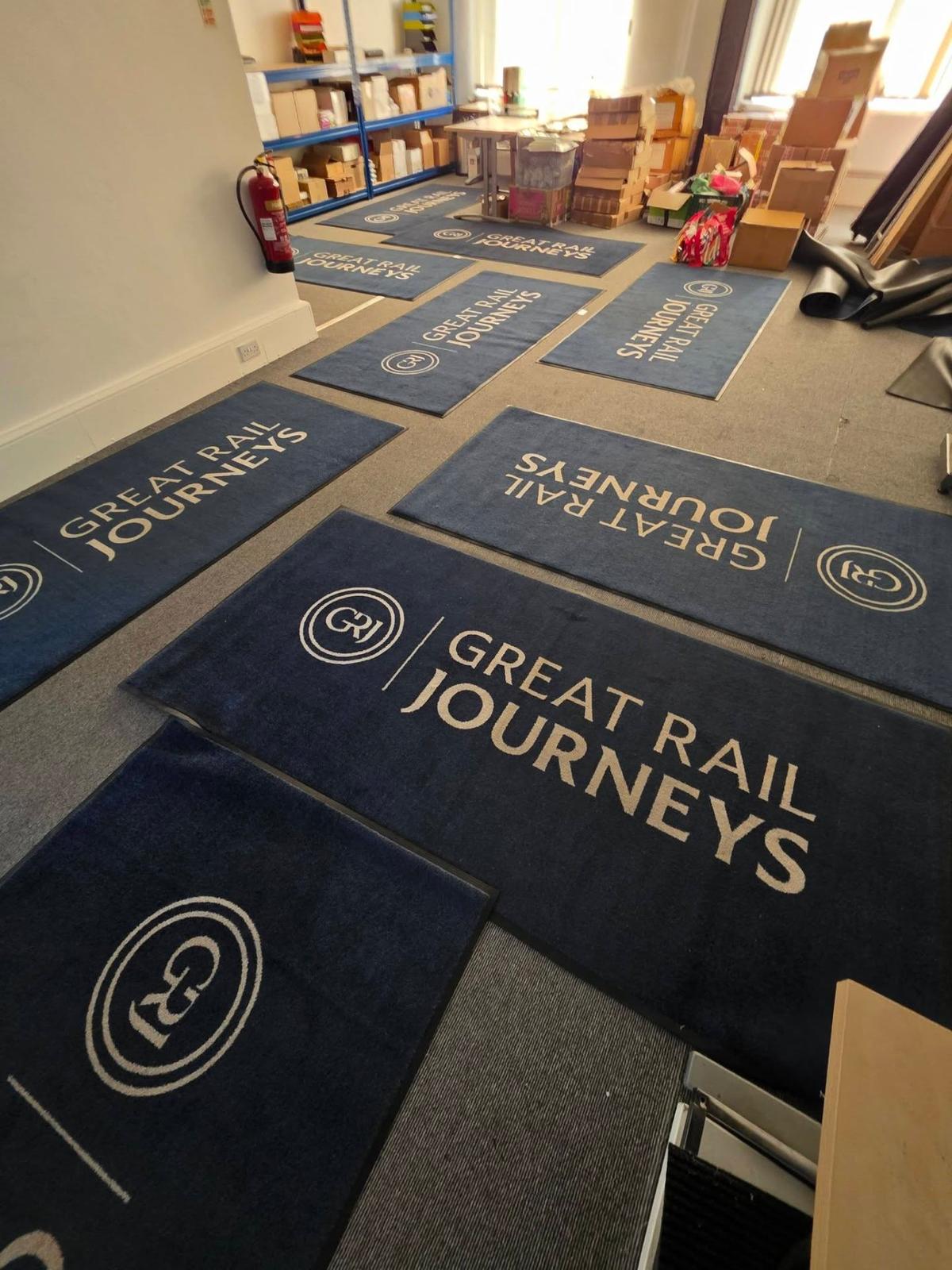 Commercial entrance mats deep cleaned for business premises in Buckinghamshire