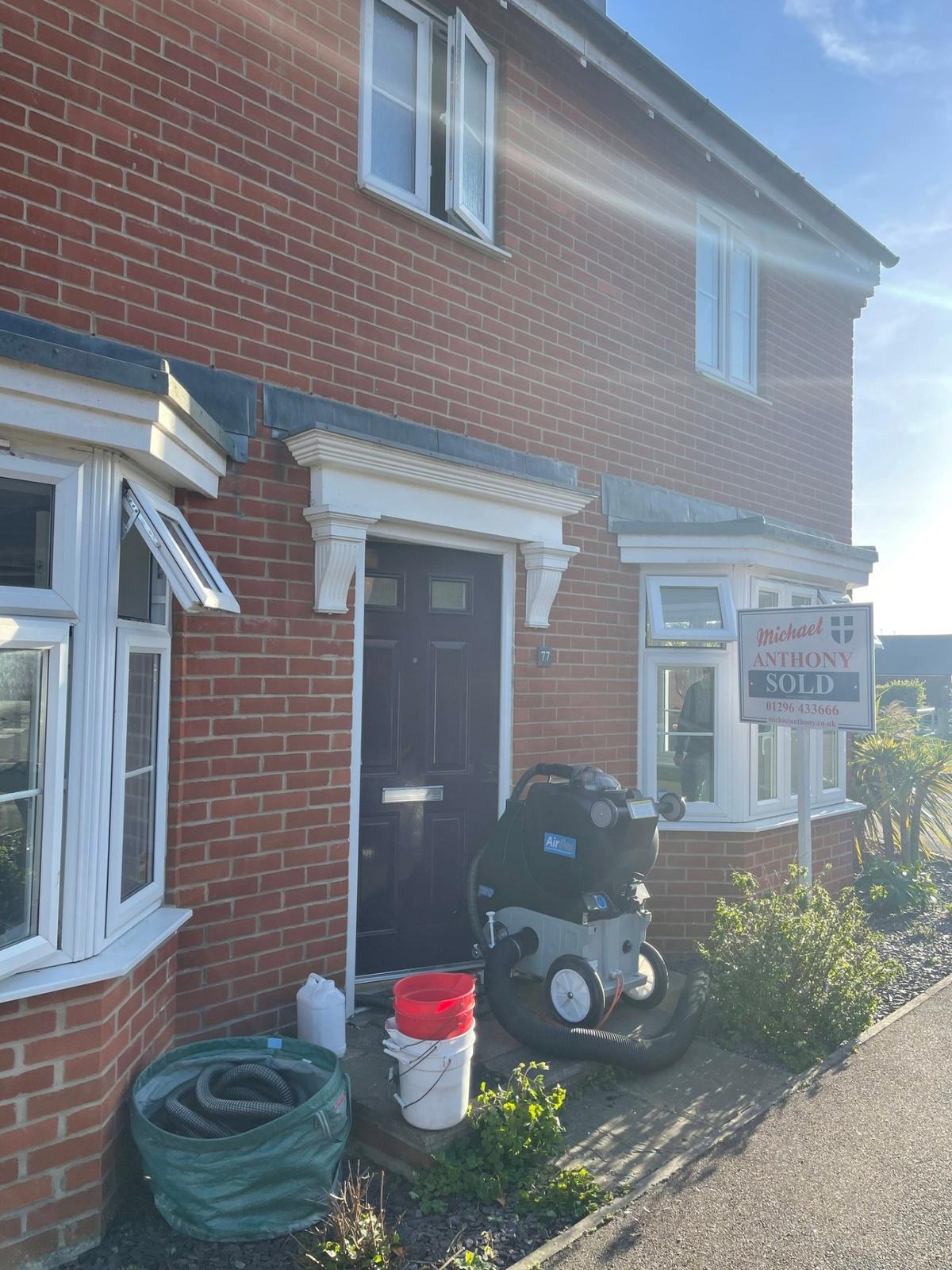 Kingsbrook professional carpet cleaning van and equipment setup